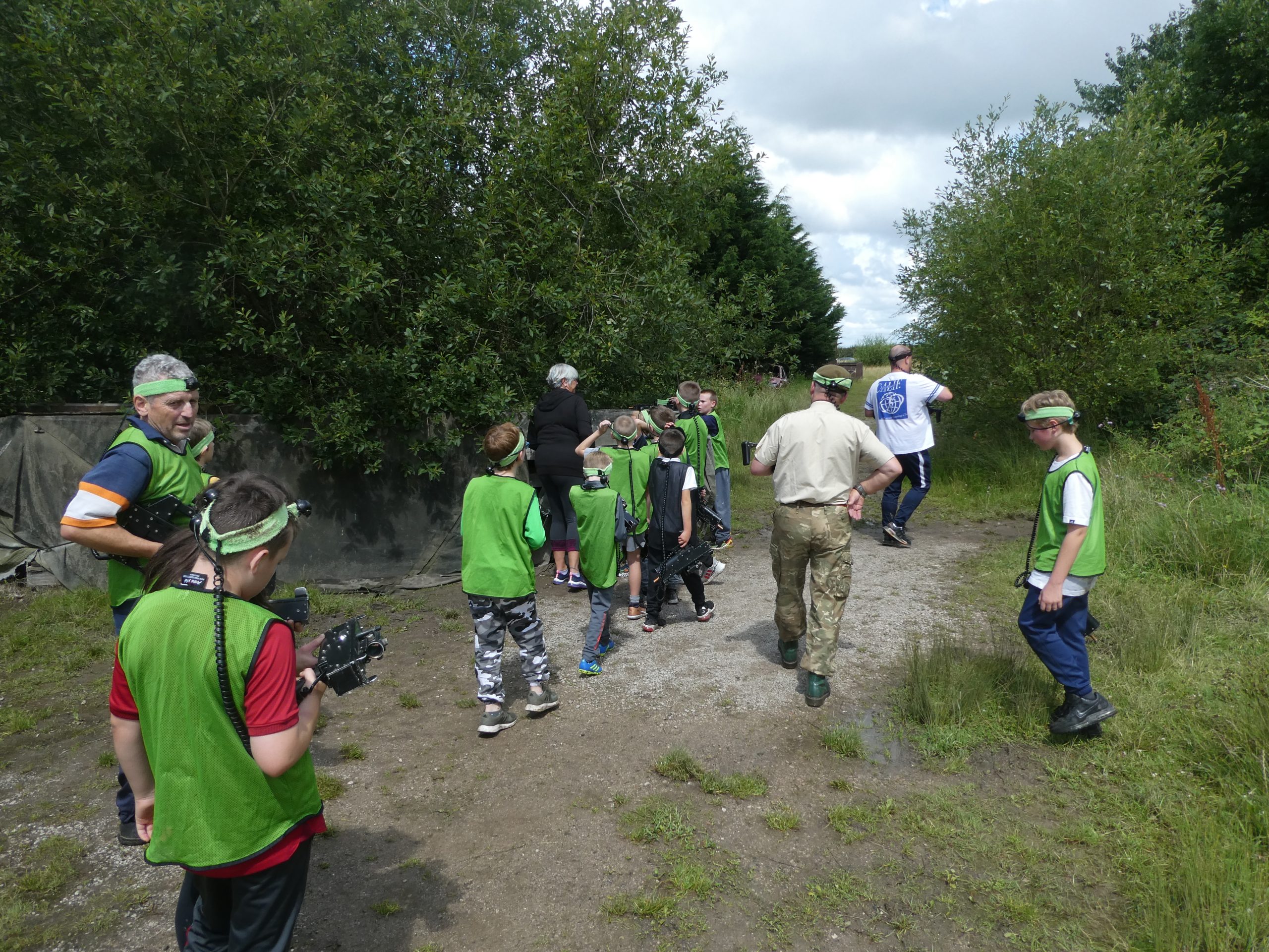 Battlefield laser tag trip 19th July 2023.